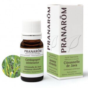 Pranarom - Huile essentielle 100% pure et naturelle - Citronnelle de Java - Cymbopogon winterianus - 10ml