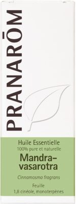 Pranarom - Huile essentielle 100% pure et naturelle - Manda-vasarotra - Cinnamosma fragrans - 10ml