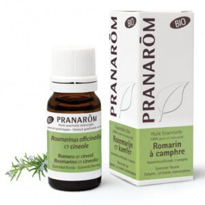 Pranarom - Huile essentielle 100% pure et naturelle - Romarin à camphre - Rosmarinus officinalis camphre - 10ml