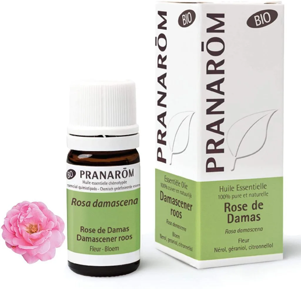 Pranarom - Huile essentielle 100% pure et naturelle - Rose de Damas - Rosa damascena - 2ml