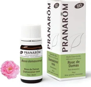 Pranarom - Huile essentielle 100% pure et naturelle - Rose de Damas - Rosa damascena - 2ml