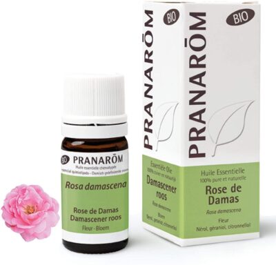 Pranarom - Huile essentielle 100% pure et naturelle - Rose de Damas - Rosa damascena - 2ml