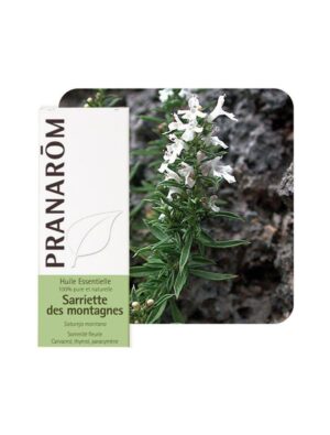 Pranarom - Huile essentielle 100% pure et naturelle - Sarriette des montagnes - Satureja montana - 5ml