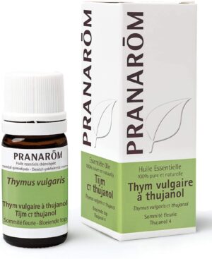 Pranarom - Huile essentielle 100% pure et naturelle - Thym vulgaire à Thujanol - Thymus vulgaris ct thujanol - 5ml
