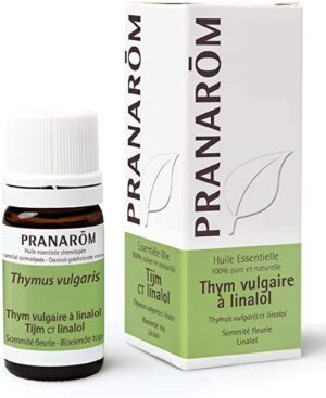 Pranarom - Huile essentielle 100% pure et naturelle - Thym vulgaire à Linalol - Thymus vulgaris ct linalol - 5ml