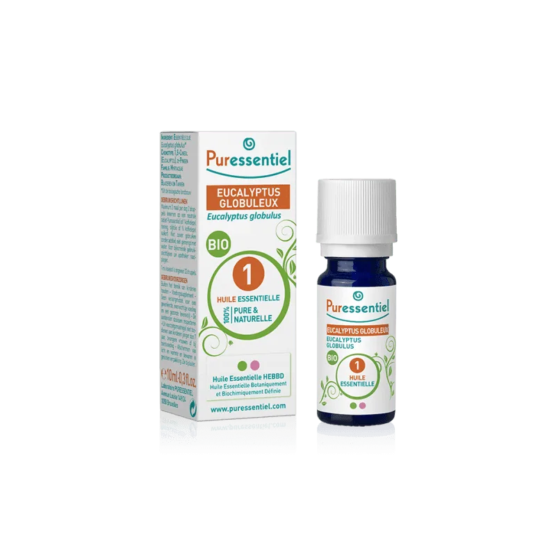 Puressentiel - Huile essentielle HEBBD - Eucalyptus globuleux - Eucalyptus globulus - 10ml