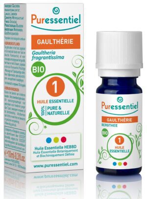 Puressentiel - Huile essentielle HEBBD - Gaulthérie - Gaultheria fragrantissima - 10ml