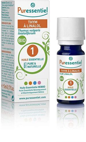 Puressentiel - Huile essentielle HEBBD - Thym à Linalol - Thymus vulgaris linaloferum - 5ml