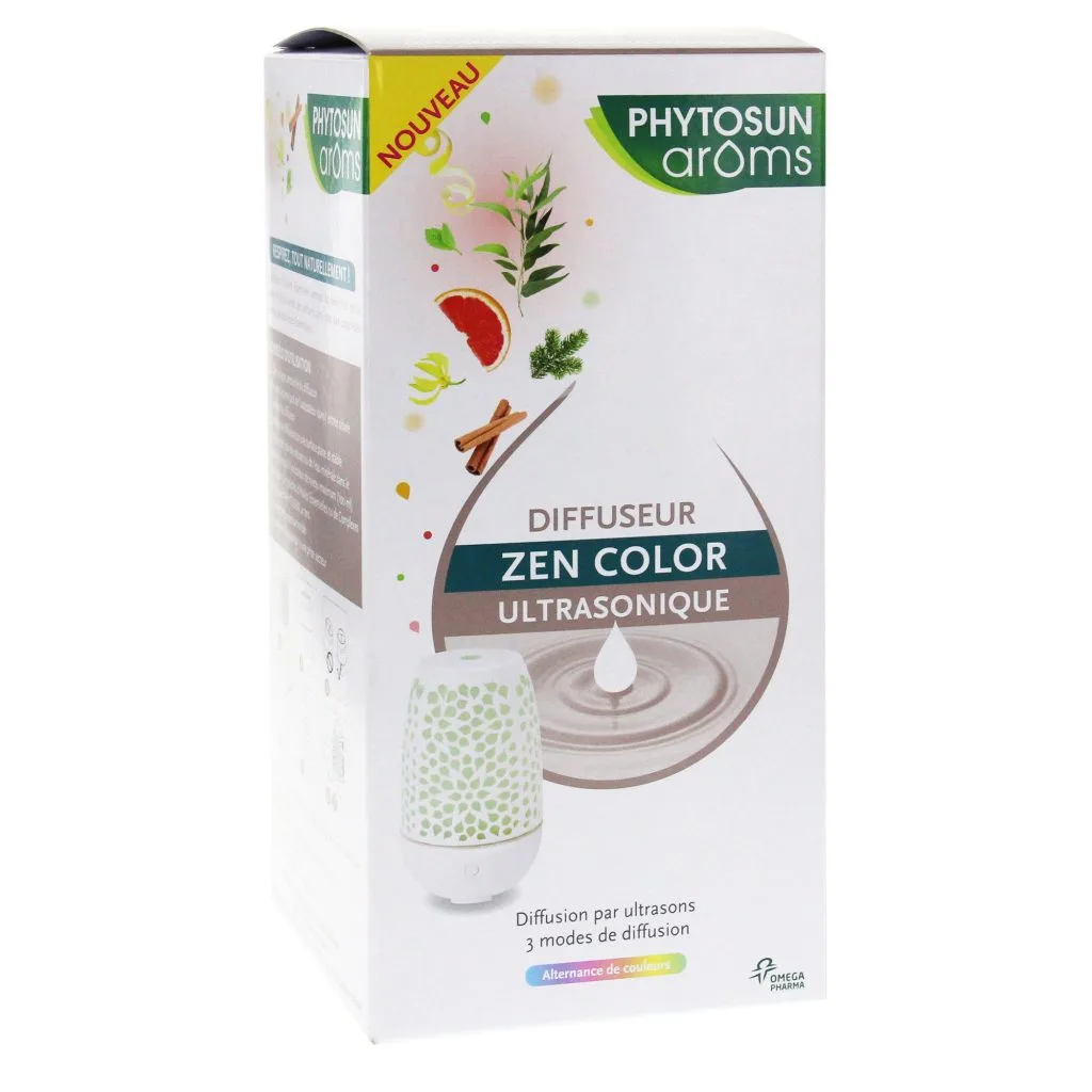 Phytosun aroms - Diffuseur ZEN COLOR Ultrasonique - Diffuseur par ultrasons