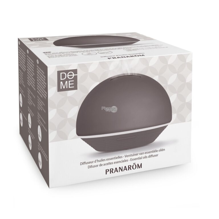 Pranarom - Diffuseur DOME Gris - Huiles essentielles