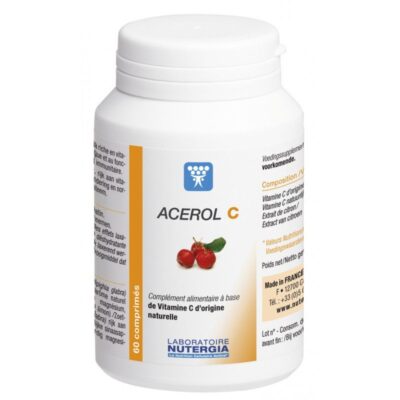 ACEROL C - Vitamine C d'origine naturelle - 60 comprimés