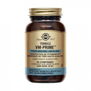 Solgar - Formula VM-PRIME - Association de vitamines et minéraux de très haute qualité - Pour adultes de + de 50 ans - Complémen