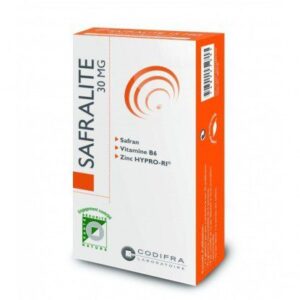 Safralite 30MG - Complément alimentaire contribuant à l'équilibre émotionnel - 28 gélules d'origine végétale