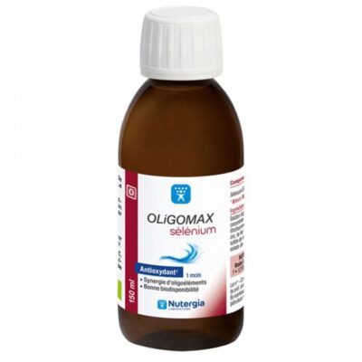 OLIGOMAX Sélénium - Antioxydant - Synergie d'oligoéléments, bonne biodisponibilité - 150ml