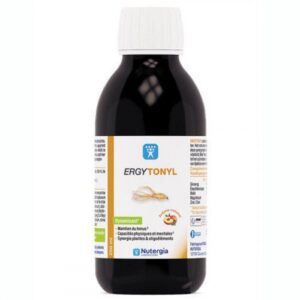 ERGYTONYL - Dynamisant - Arôme naturel de pêche - Maintien du tonus, capacités physiques et mentales, synergie plantes et oligoé