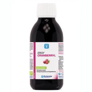 ERGY CRANBERRYL - Confort urinaire - Élimination rénale, synergie de plantes et d'oligoéléments - 250ml