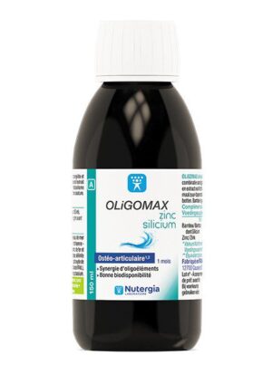 OLIGOMAX Manganèse cuivre - Système immunitaire - Synergie d'oligoélément, bonne biodisponibilité - 150ml