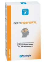 ERGYFOSFORYL - Complément alimentaire à base de phospholipides marins, EPA, DHA et Vitamines B - 60 capsules