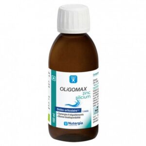 OLIGOMAX Zinc silicium - Ostéo-articulaire - Synergie d'oligoéléments, bonne biodisponibilité - 150ml