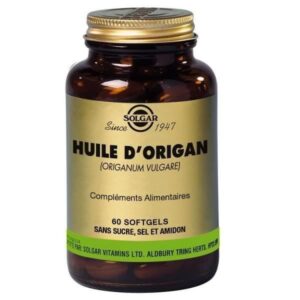 Solgar - Huile d'origan - Complément alimentaire - 60 gélules
