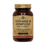 Solgar - Vitamines B complexe (avec vitamine C) - Complément alimentaire - 100 comprimés