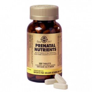 Solgar - Prenatal nutrients - Multivitamines et multiminéraux pour femme enceinte ou allaitante - Complément alimentaire
