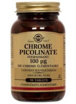 Solgar - Chrome picolinate fournissant 100ug - Complément alimentaire - 90 comprimés