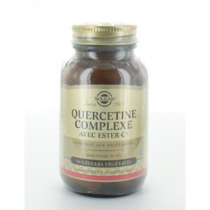 Solgar - Quercetine complexe avec Ester-C - Complément alimentaire - 50 gélules végétales
