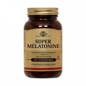 Solgar - Super melatonine - Complément alimentaire - 60 comprimés