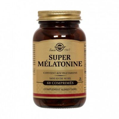 Solgar - Super melatonine - Complément alimentaire - 60 comprimés