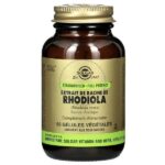Solgar - Extrait de racide de Rhodiola - Complément alimentaire - 60 gélules végétales