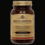 Solgar - Beta-carotene - Source naturelle océanique - Complément alimentaire - 60 softgels