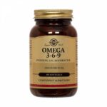 Solgar - Omega 3-6-9 - Poisson, Lin, Bourrache - Complément alimentaire - 60 softgels