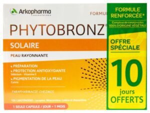 Phytobronz - Solaire - Peau rayonnante - 40 capsules