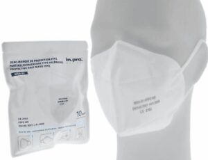 Demi-masque de protection FFP2 - Boite de 10 masques
