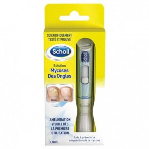 Scholl - Mycoses des ongles - Traite la mycose à la source - Résultat visible en 2 semaines - 3,8ml