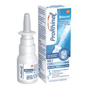 Prorhinel - Nez congestionné - Soulagement 100% naturel - Rhume / Rhinosinusite - 20ml