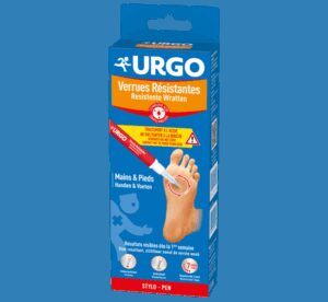 Urgo - Verrues résistantes - Stylo pour traitement à l'acide - Mains et pieds