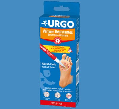 Urgo - Verrues résistantes - Stylo pour traitement à l'acide - Mains et pieds