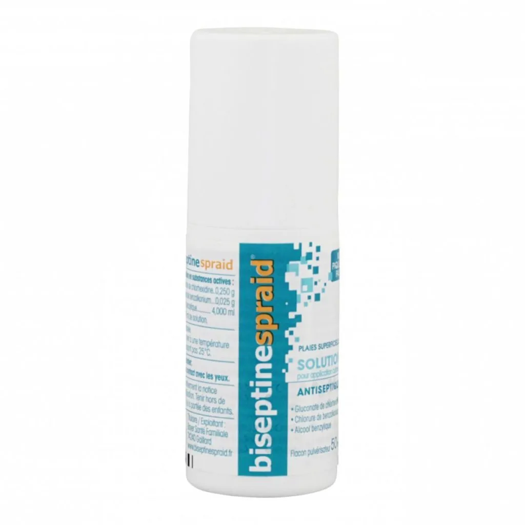 Antiseptie des plaies superficielles - Flacon pulvérisateur - 50ml