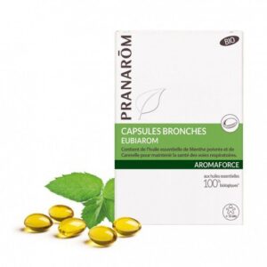 Capsules bronches Eubiarom Bio - 30 capsules Aromaforce