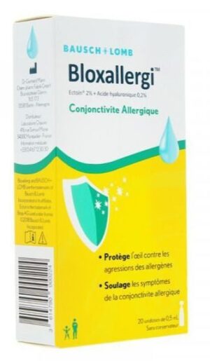 Bloxallergie - Conjonctivite allergique - 20 x 0,5ml