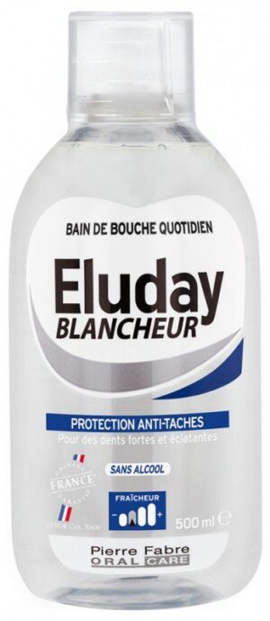Eluday - Blancheur Bain de Bouche Quotidien 500 ml