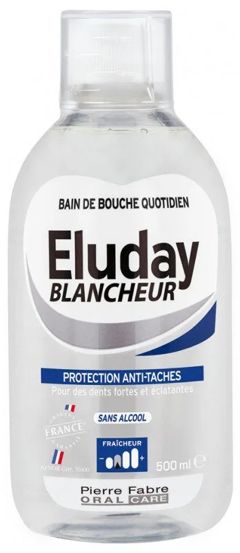 Eluday - Blancheur Bain de Bouche Quotidien 500 ml