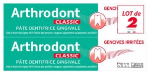 Arthrodont - Classic Pâte Dentifrice Gingivale Lot de 2 x 75 ml