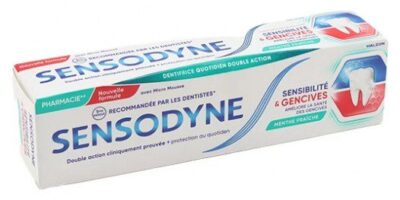 Sensodyne - sensibilité & gencives - Menthe fraiche - 75ml