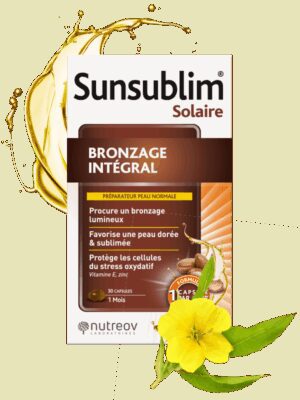 SUNSUBLIM Solaire - Bronzage intégral - 90 capsules