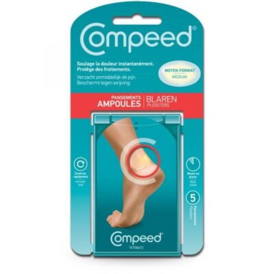 Pansements Ampoules Moyen Format 4.2 x 6.8 cm - x5