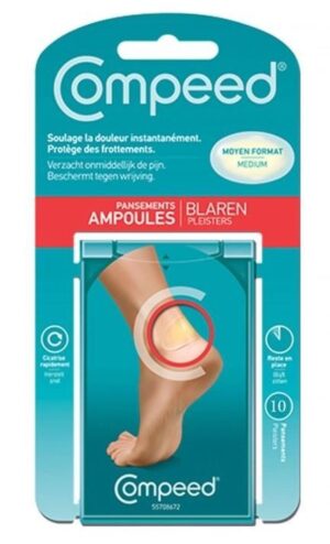 Pansements Ampoules Moyen Format - x10