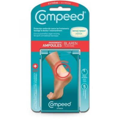 Pansements Ampoules Extrême - Format Moyen 4.2 x 6.8 cm - x5